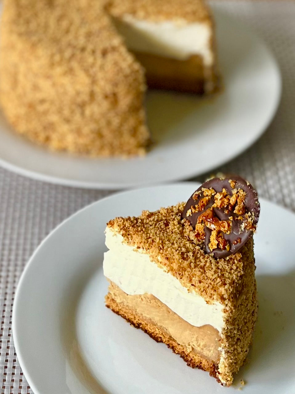 Caramel Double Fromage Cheesecake