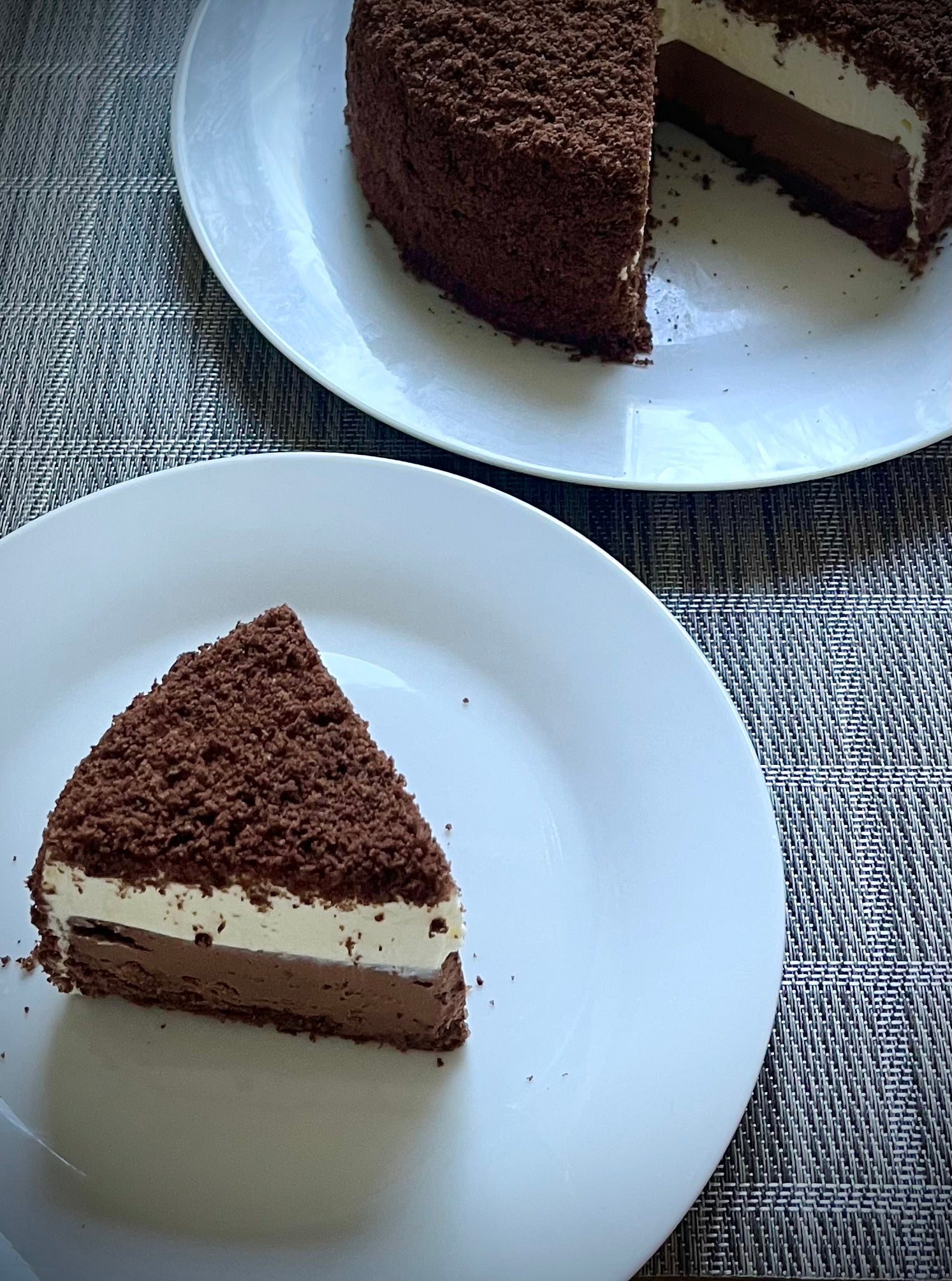 Chocolate Double Fromage Cheesecake