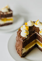 Crispy Chocolate Orange Cake