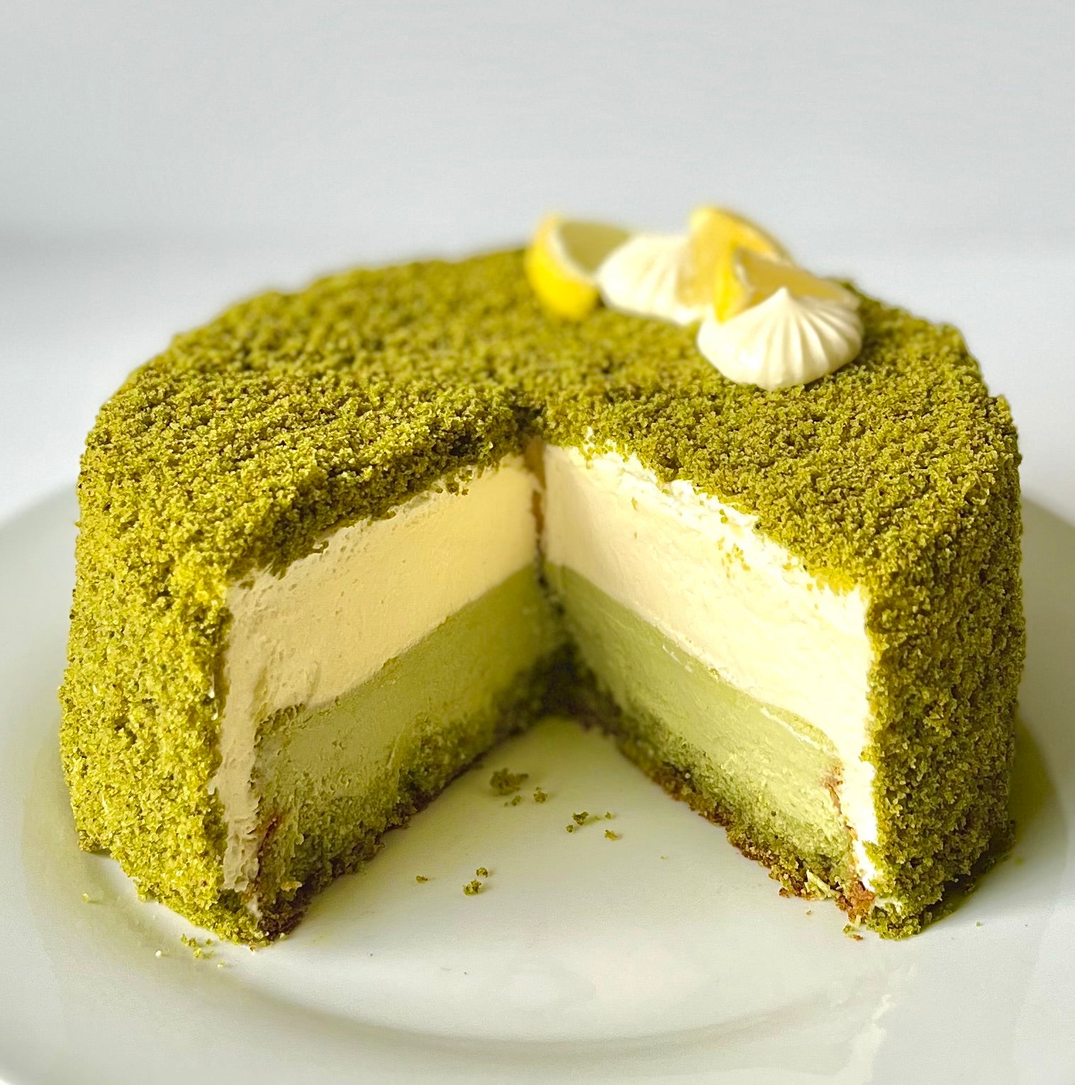 Matcha Double Fromage Cheesecake