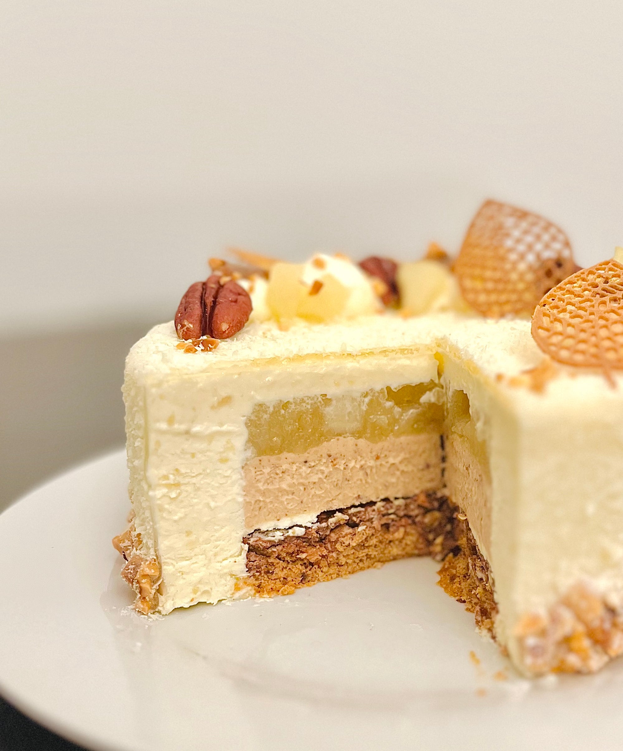 Pear & Pecan Entremet