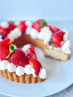 Strawberry Wreath Tart